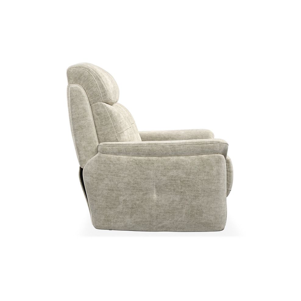 Iver 2 Seater Sofa in Plush Beige Fabric 3