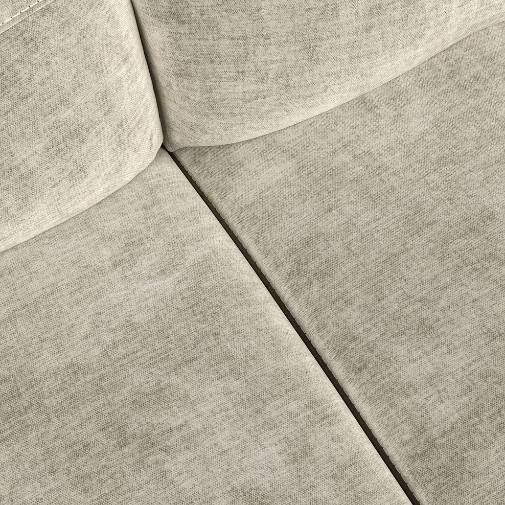 Iver 2 Seater Sofa in Plush Beige Fabric 6