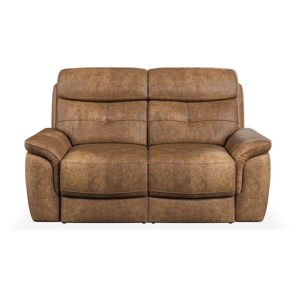 Iver 2 Seater Sofa in Ranch Brown Fabric 2