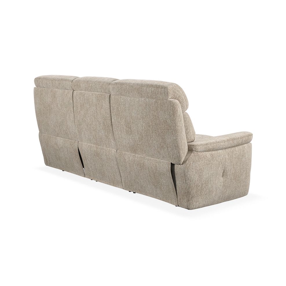 Iver 3 Seater Sofa in Jetta Beige Fabric 4