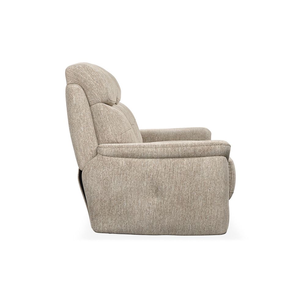 Iver 3 Seater Sofa in Jetta Beige Fabric 3