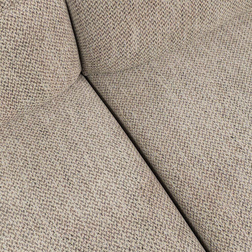 Iver 3 Seater Sofa in Jetta Beige Fabric 6