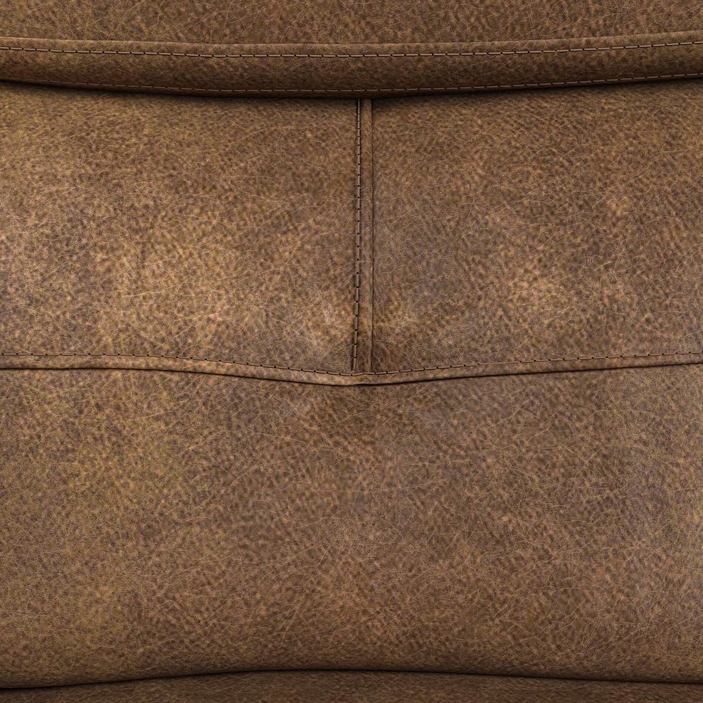 Iver 3 Seater Sofa in Ranch Brown Fabric 7