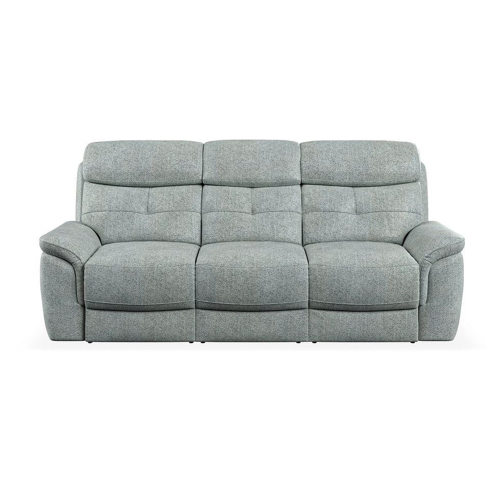 Iver 3 Seater Sofa in Santos Steel Fabric 2