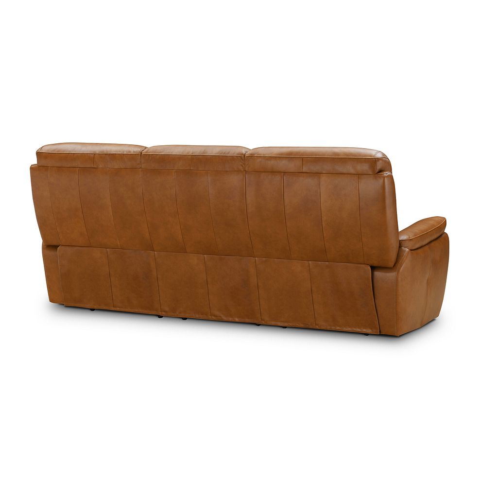 Iver 3 Seater Sofa in Virgo Cognac Leather 6