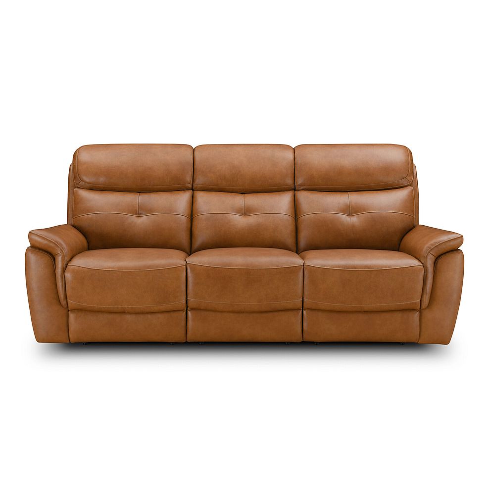 Iver 3 Seater Sofa in Virgo Cognac Leather 4