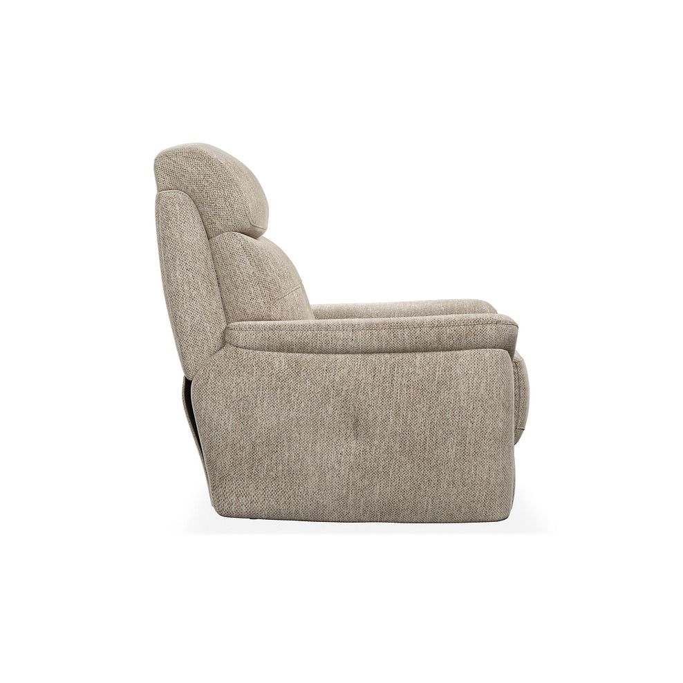 Iver Armchair in Jetta Beige Fabric 3