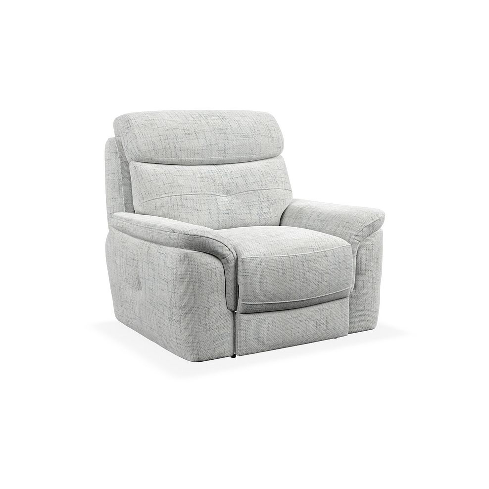 Iver Armchair in Keswick Dove Grey Fabric 1