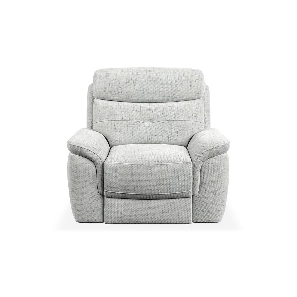 Iver Armchair in Keswick Dove Grey Fabric 2