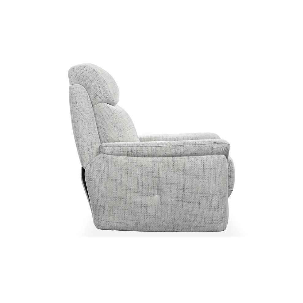 Iver Armchair in Keswick Dove Grey Fabric 3