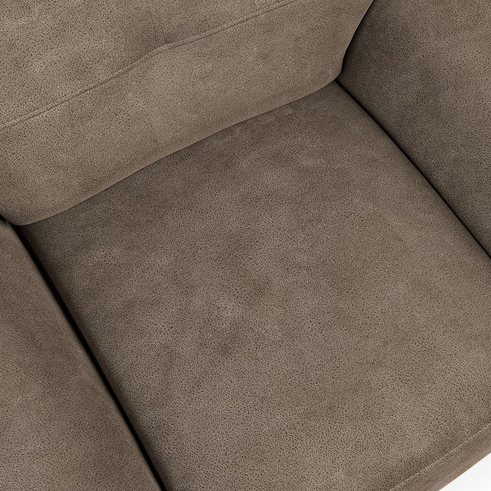 Iver Armchair in Miller Earth Brown Fabric 6