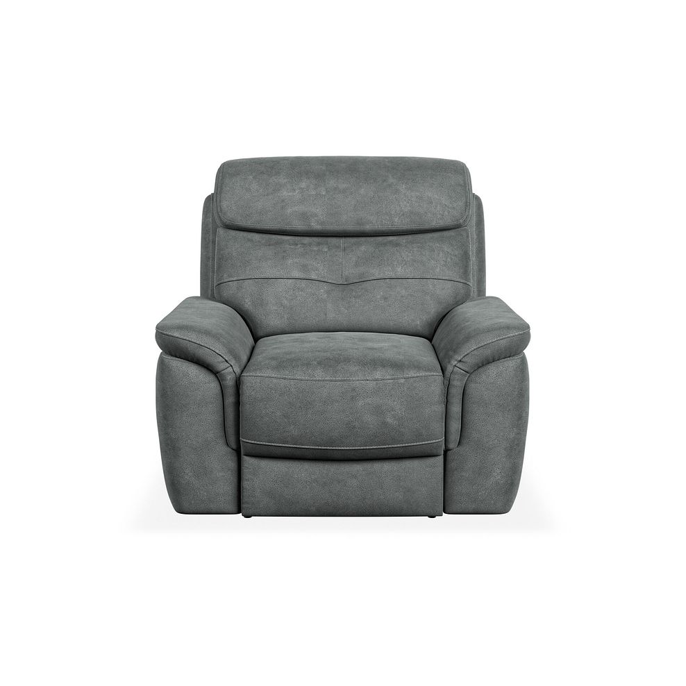 Iver Armchair in Miller Grey Fabric 2