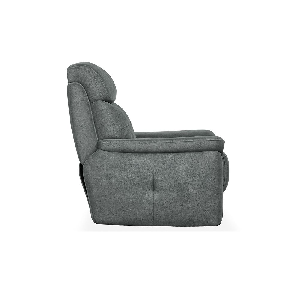 Iver Armchair in Miller Grey Fabric 4