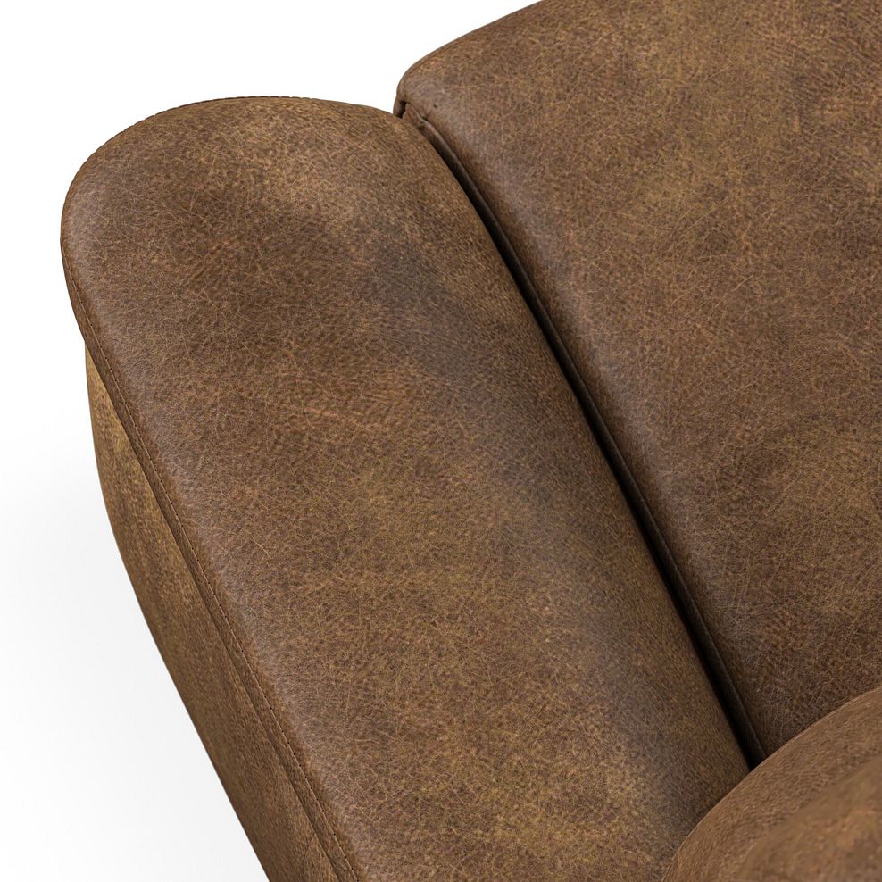 Iver Armchair in Ranch Brown Fabric 5