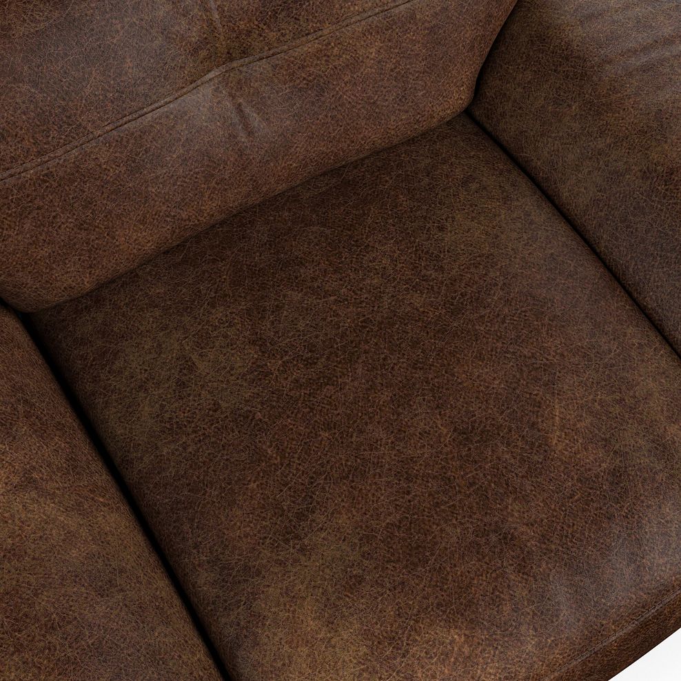 Iver Armchair in Ranch Dark Brown Fabric 6