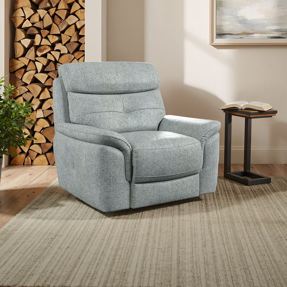 Iver Armchair in Santos Steel Fabric 1