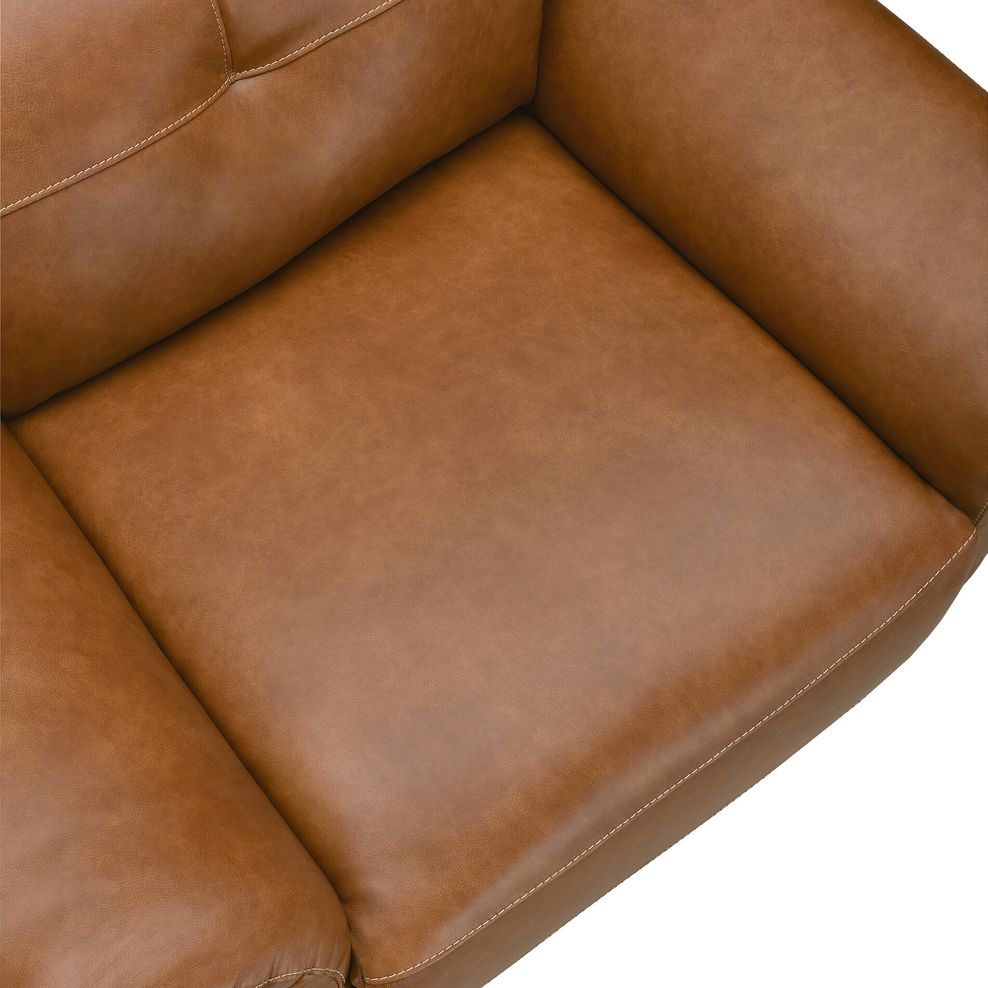 Iver Armchair in Virgo Cognac Leather 9