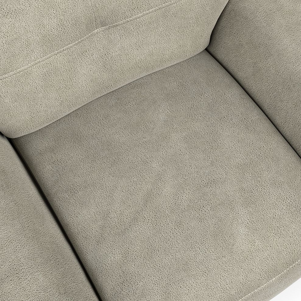 Iver Electric Recliner Armchair in Miller Taupe Fabric 9
