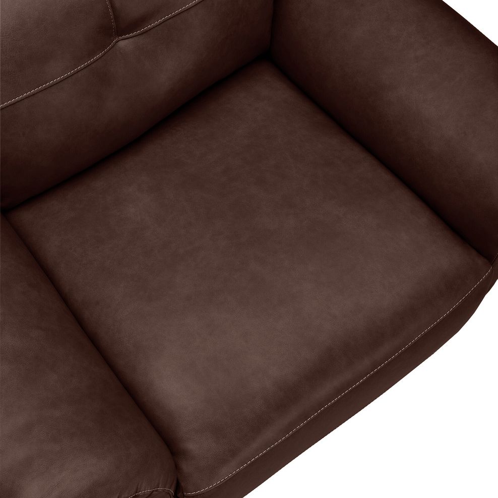 Iver Electric Recliner Armchair in Odyssey Tan Leather 9