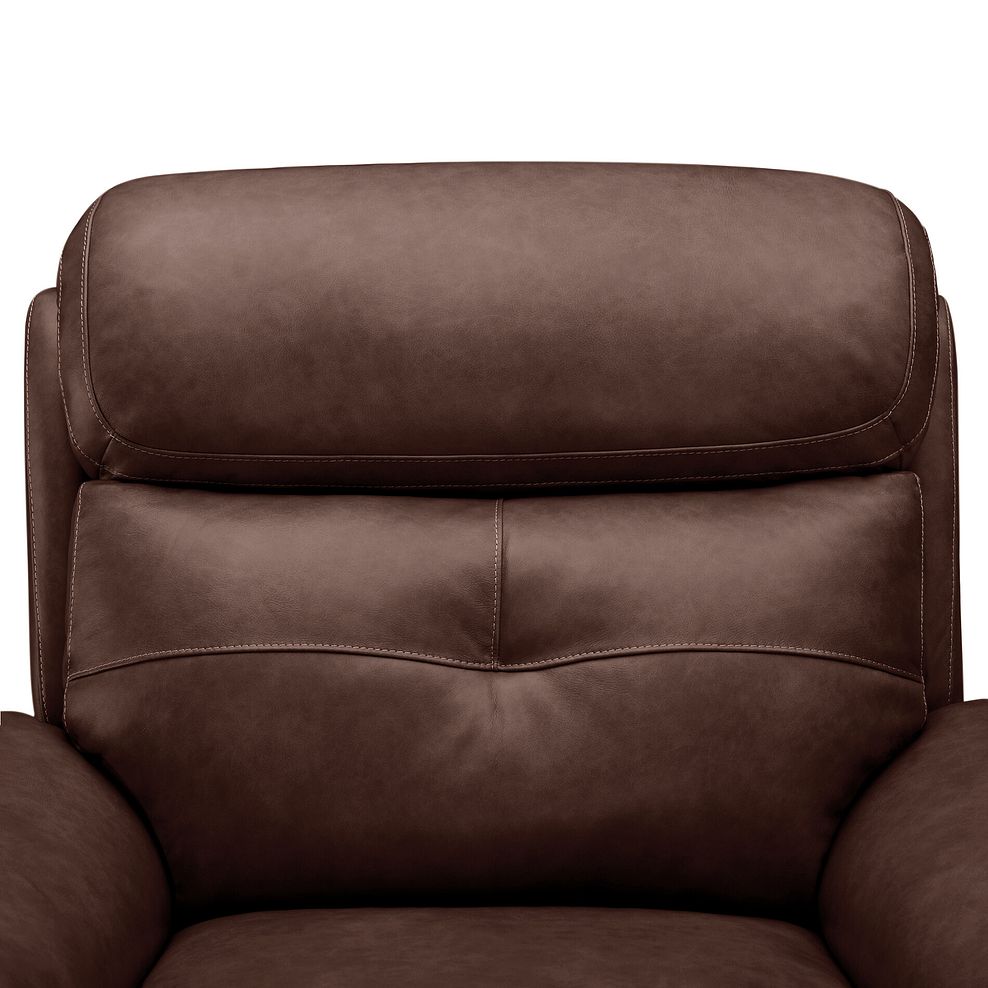 Iver Electric Recliner Armchair in Odyssey Tan Leather 10