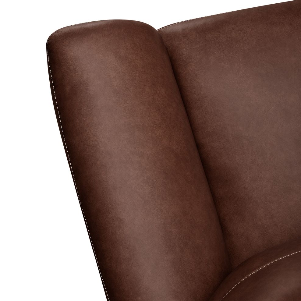 Iver Electric Recliner Armchair in Virgo Chestnut Leather 11