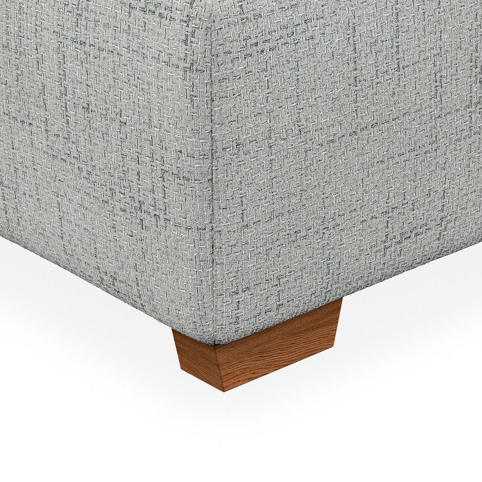 Iver Storage Footstool in Keswick Dove Grey Fabric 6