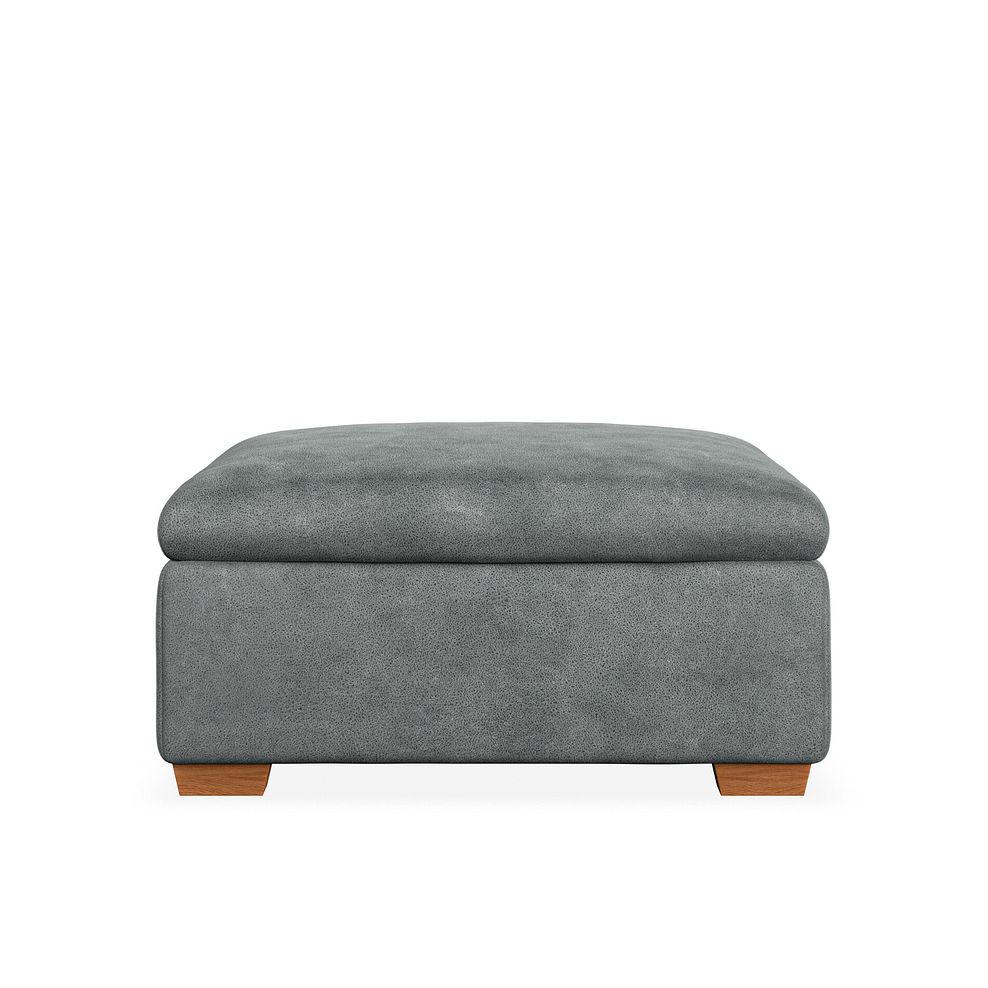 Iver Storage Footstool in Miller Grey Fabric 3