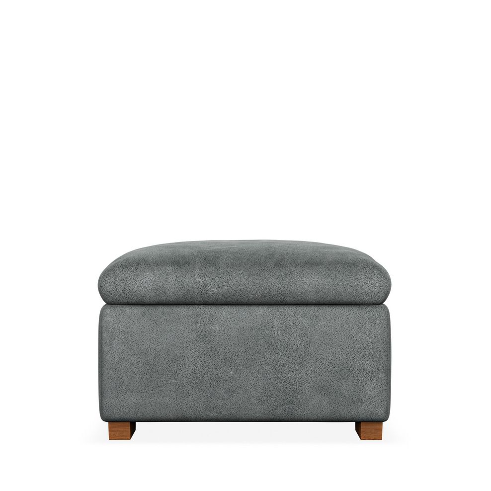 Iver Storage Footstool in Miller Grey Fabric 4