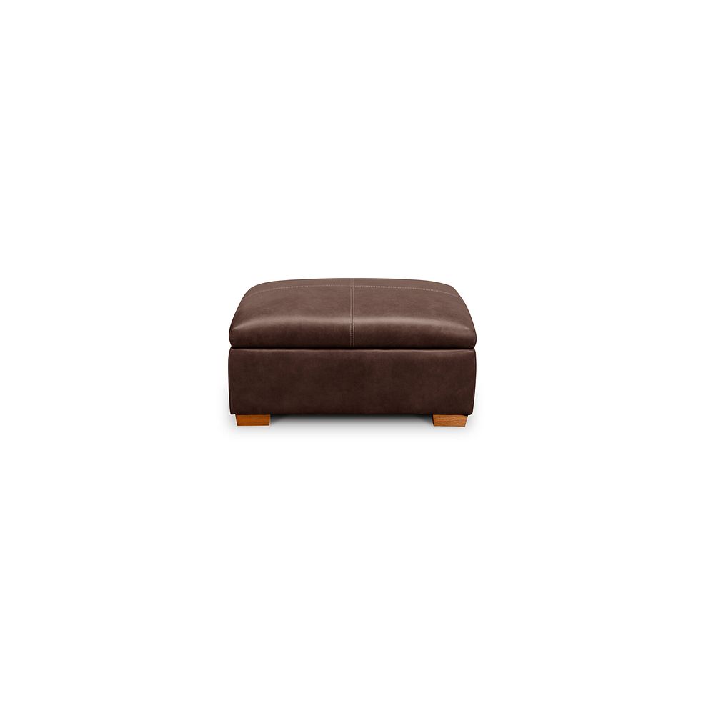 Iver Storage Footstool in Odyssey Tan Leather 3