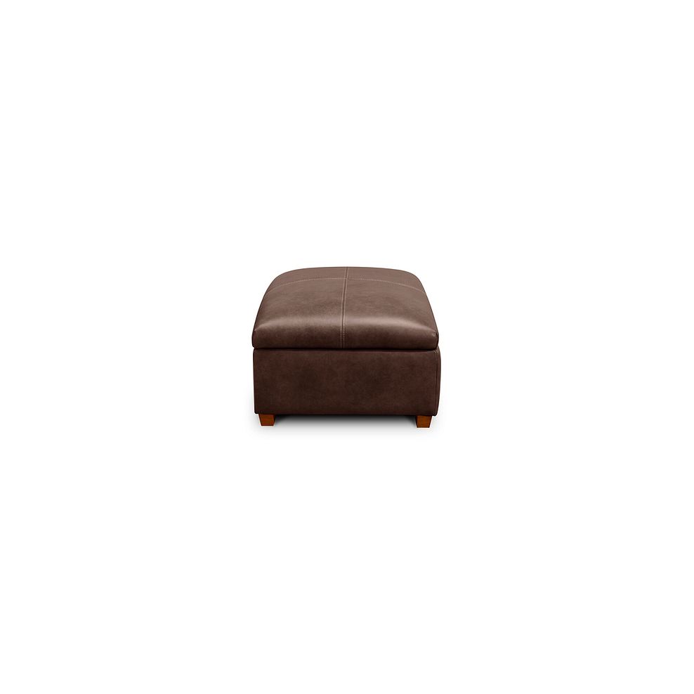 Iver Storage Footstool in Odyssey Tan Leather 4