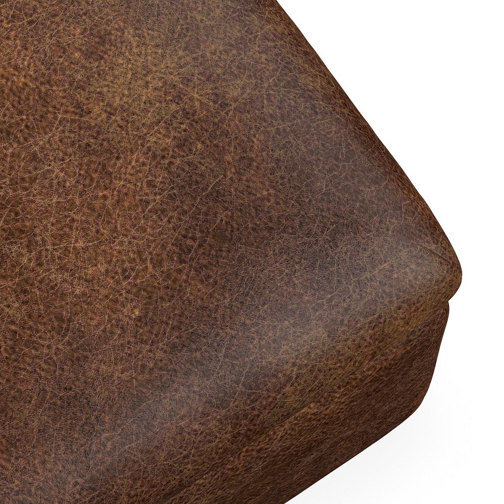Iver Storage Footstool in Ranch Dark Brown Fabric 5