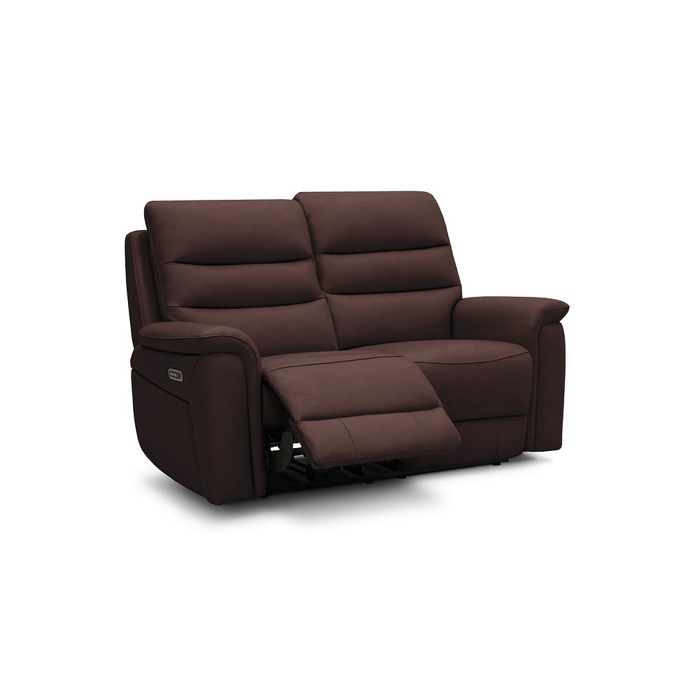Jarrod 2 Seater Electric Recliner in Chestnut Leather 2