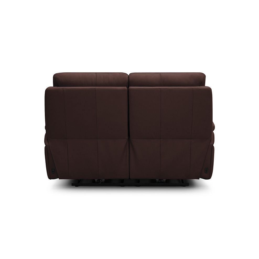 Jarrod 2 Seater Electric Recliner in Chestnut Leather 8