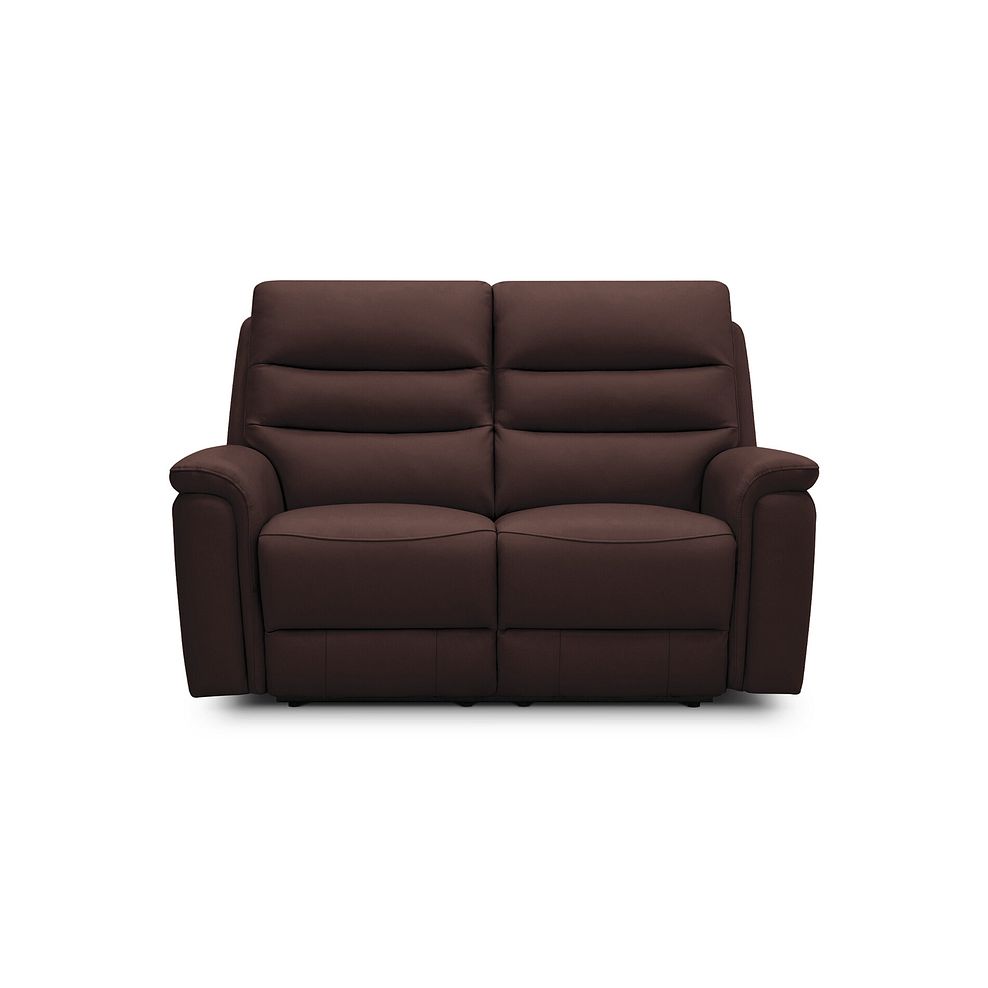 Jarrod 2 Seater Electric Recliner in Chestnut Leather 5