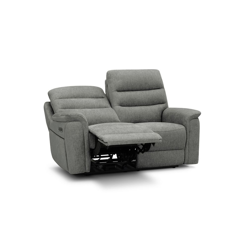 Jarrod 2 Seater Electric Recliner in Darwin Mushroom Fabric 3