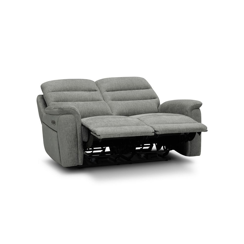Jarrod 2 Seater Electric Recliner in Darwin Mushroom Fabric 4
