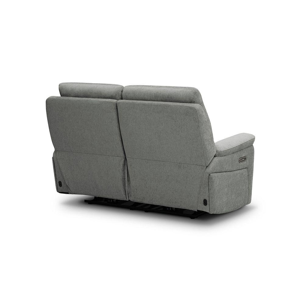 Jarrod 2 Seater Electric Recliner in Darwin Mushroom Fabric 9