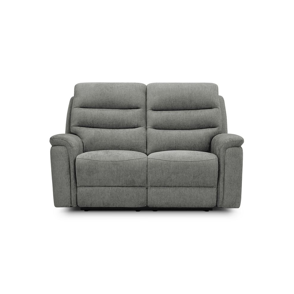 Jarrod 2 Seater Electric Recliner in Darwin Mushroom Fabric 5