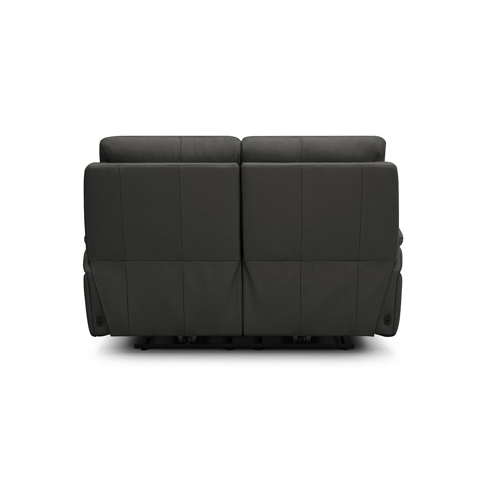 Jarrod 2 Seater Electric Recliner in Storm Leather 8