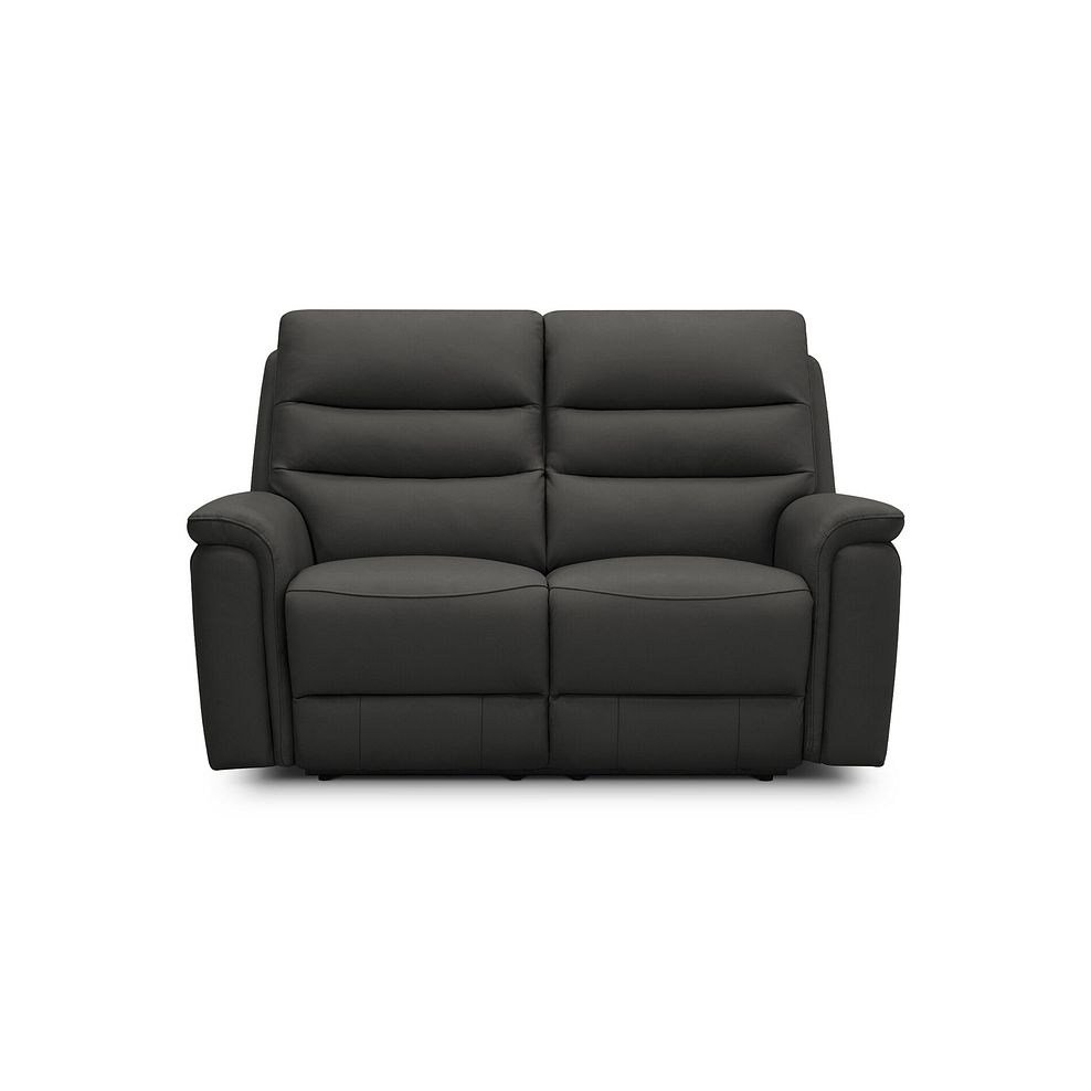 Jarrod 2 Seater Electric Recliner in Storm Leather 5