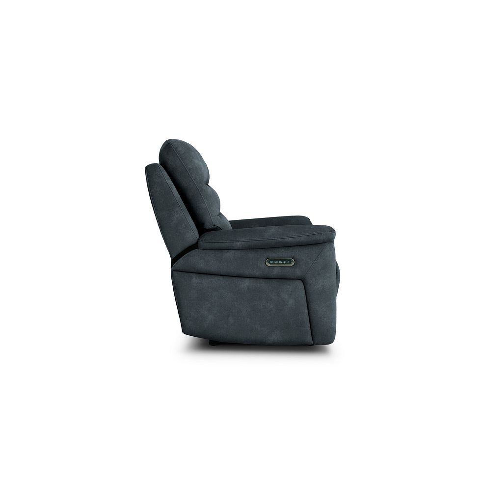 Jarrod 2 Seater Power Recliner with Adjustable Power Headrest and Lumbar Support in Dexter Shadow Fabric 7