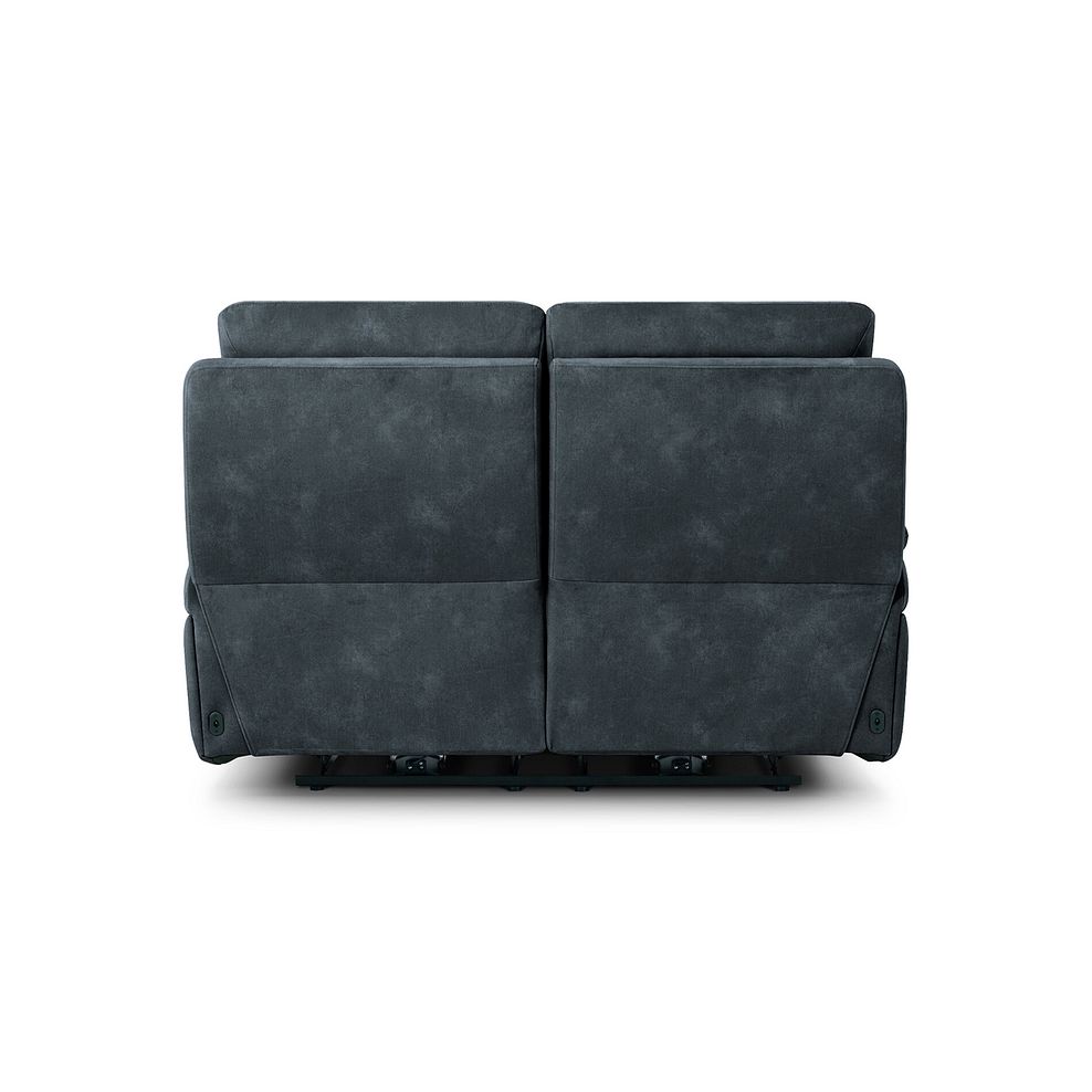 Jarrod 2 Seater Power Recliner with Adjustable Power Headrest and Lumbar Support in Dexter Shadow Fabric 9
