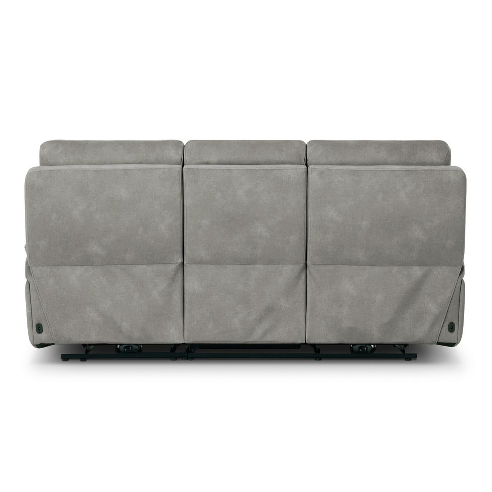 Jarrod 3 Seater Electric Recliner in Dexter Stone Fabric 8