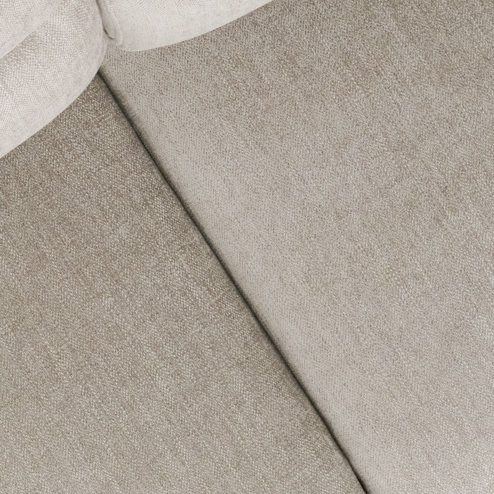 Jarrod 3 Seater Power Recliner with Adjustable Power Headrest and Lumbar Support in Darwin Mink Fabric 15