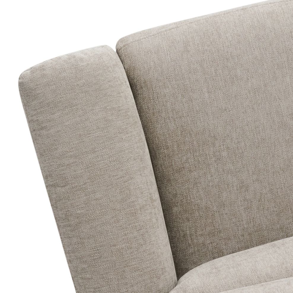 Jarrod Power Recliner Armchair with Adjustable Power Headrest and Lumbar Support in Darwin Mink Fabric 14