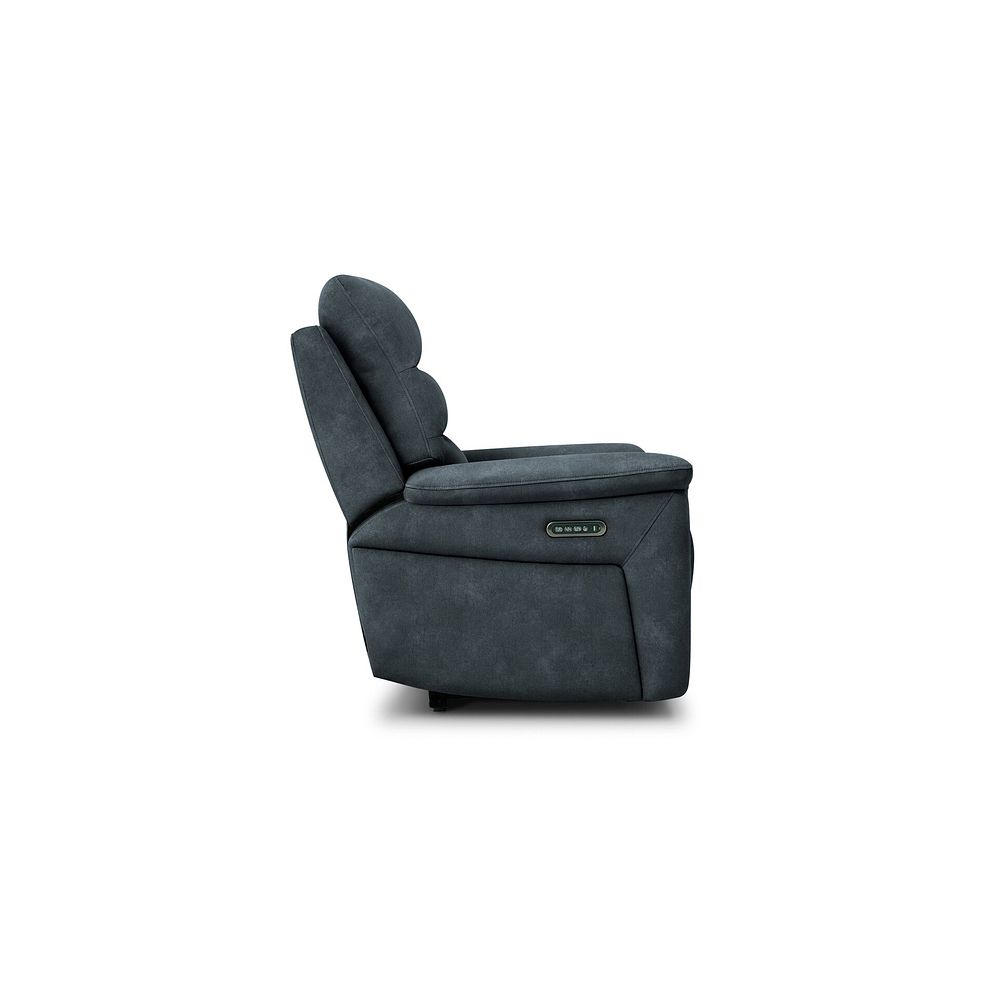 Jarrod Power Recliner Armchair with Adjustable Power Headrest and Lumbar Support in Dexter Shadow Fabric 6