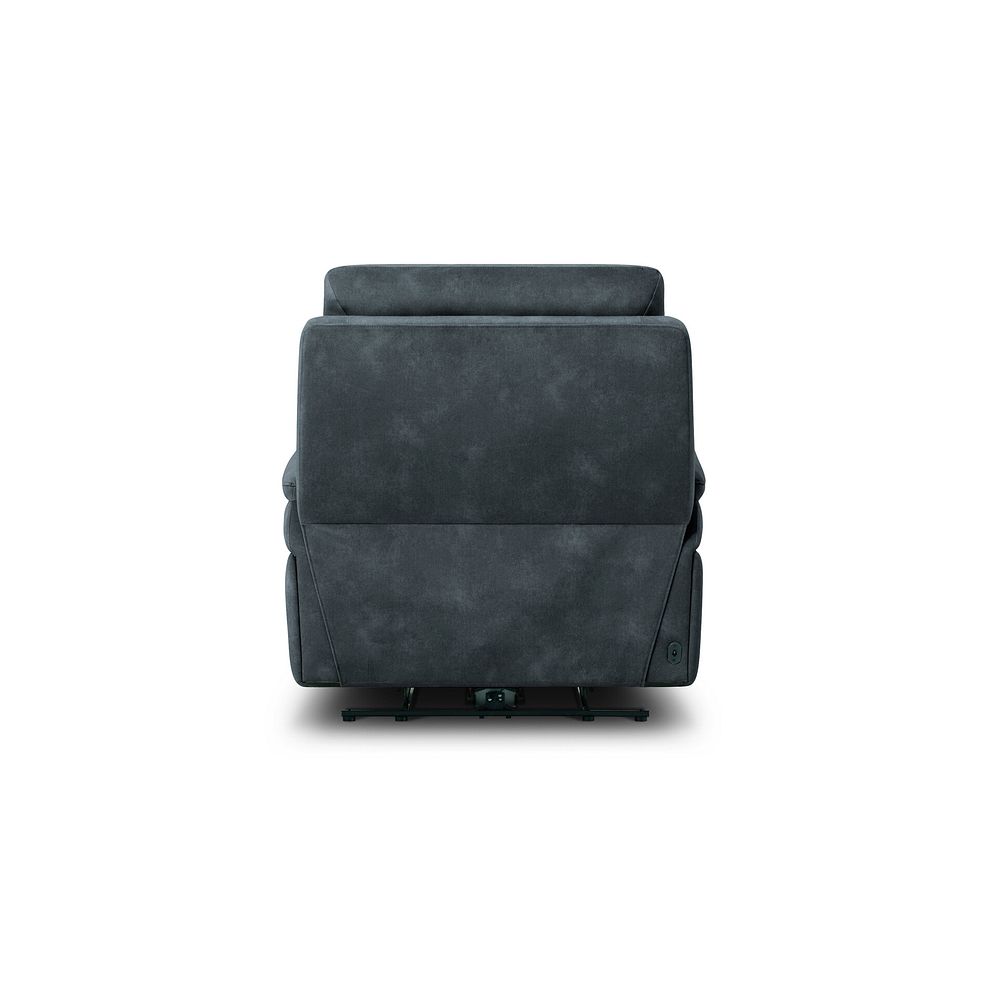 Jarrod Power Recliner Armchair with Adjustable Power Headrest and Lumbar Support in Dexter Shadow Fabric 8