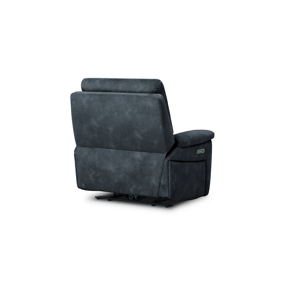 Jarrod Power Recliner Armchair with Adjustable Power Headrest and Lumbar Support in Dexter Shadow Fabric 9