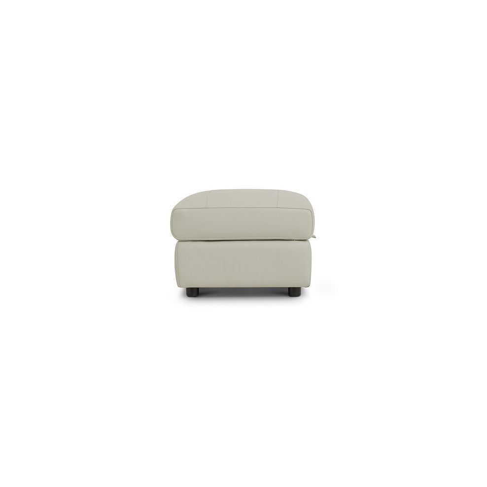 Jarrod Storage Footstool in Bone China Leather 3