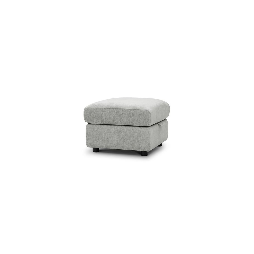 Jarrod Storage Footstool in Darwin Silver Fabric 1